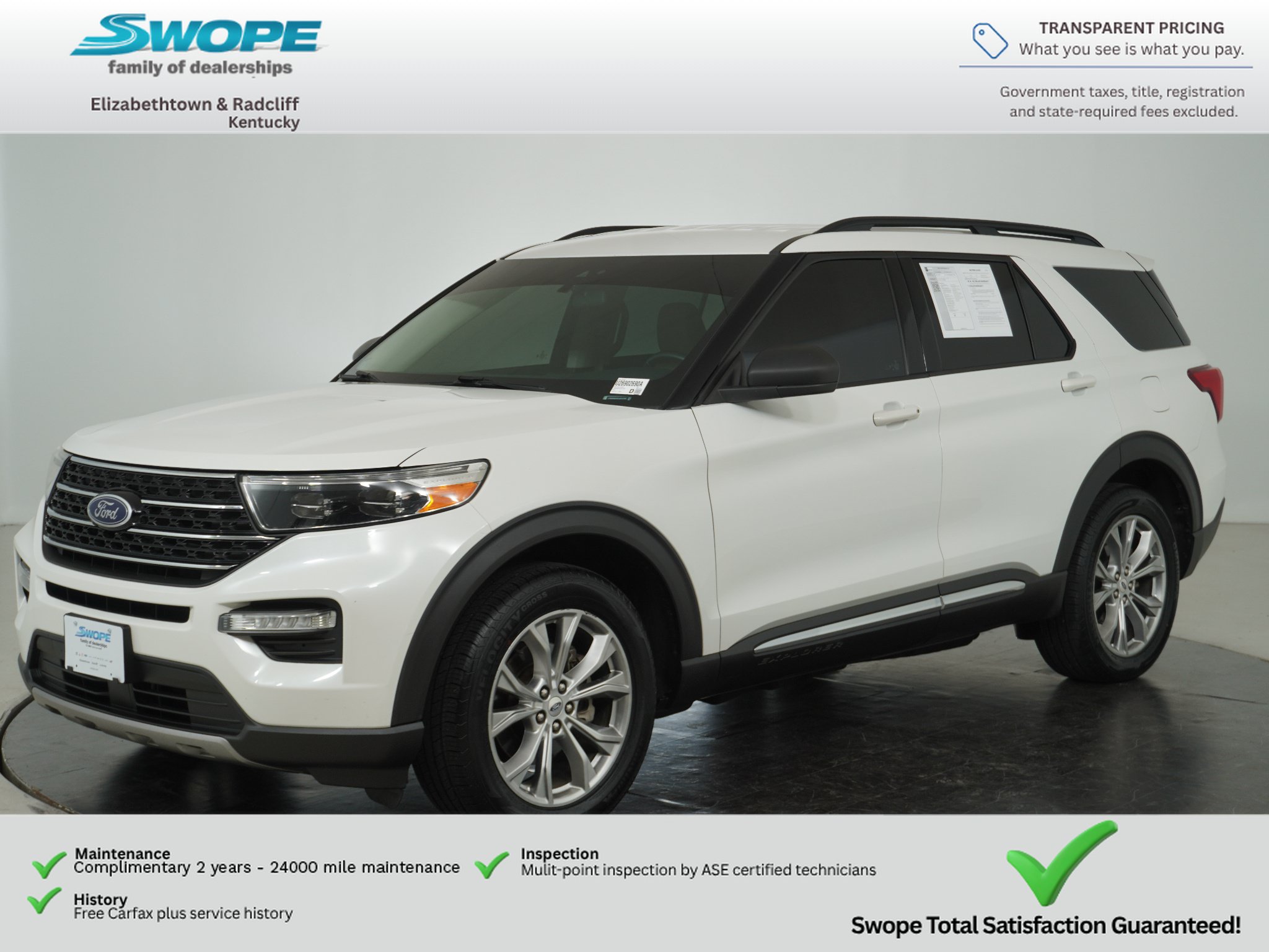 Used 2020 Ford Explorer XLT w/ Equipment Group 202A AWD/4WD image 8