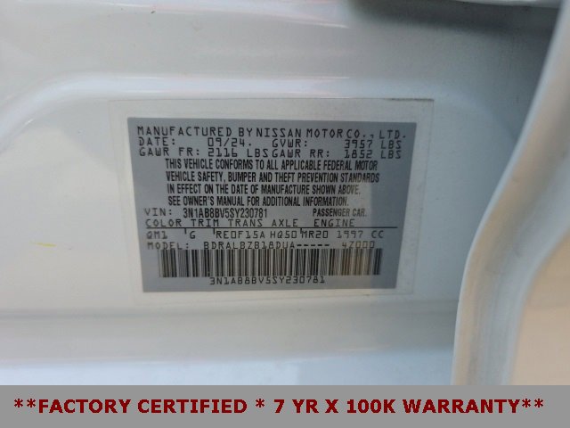 Certified 2025 Nissan Sentra S image 29