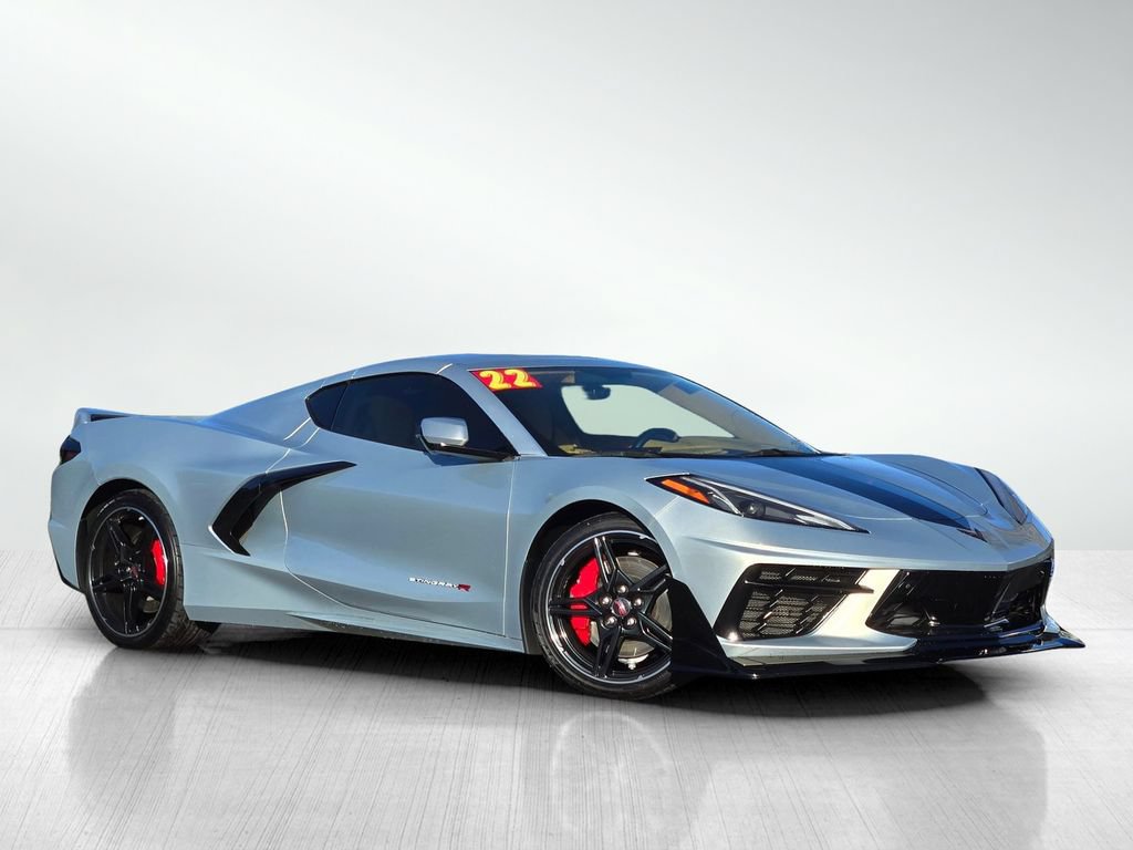 Used 2022 Chevrolet Corvette Stingray Premium Cpe w/ Z51 Performance Package RWD image 1