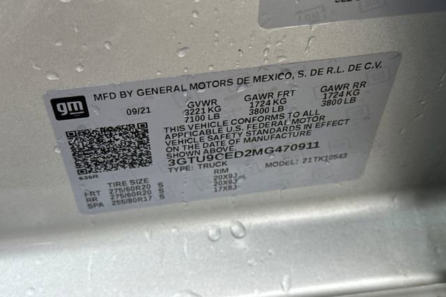 Used 2021 GMC Sierra 1500 Elevation image 56