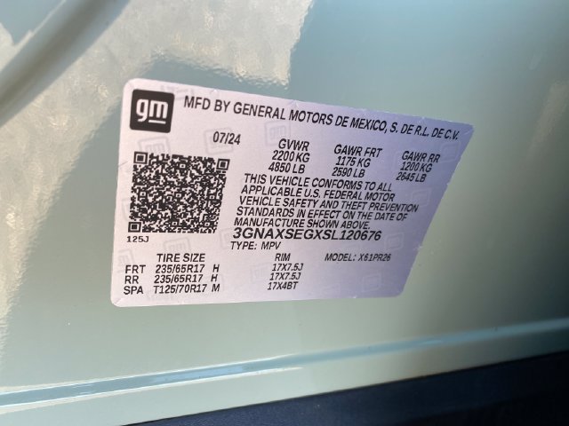 Certified 2025 Chevrolet Equinox ACTIV w/ Safety and Technology Package AWD/4WD image 27