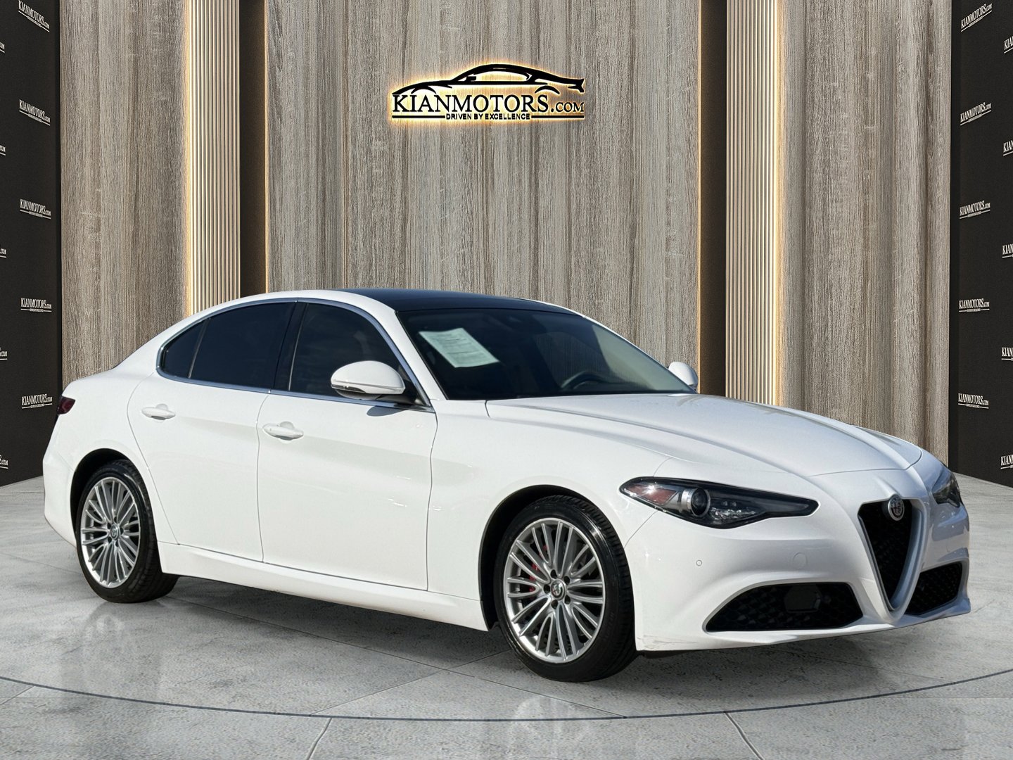 Used 2017 Alfa Romeo Giulia Ti w/ TI Lusso Light Wood Package