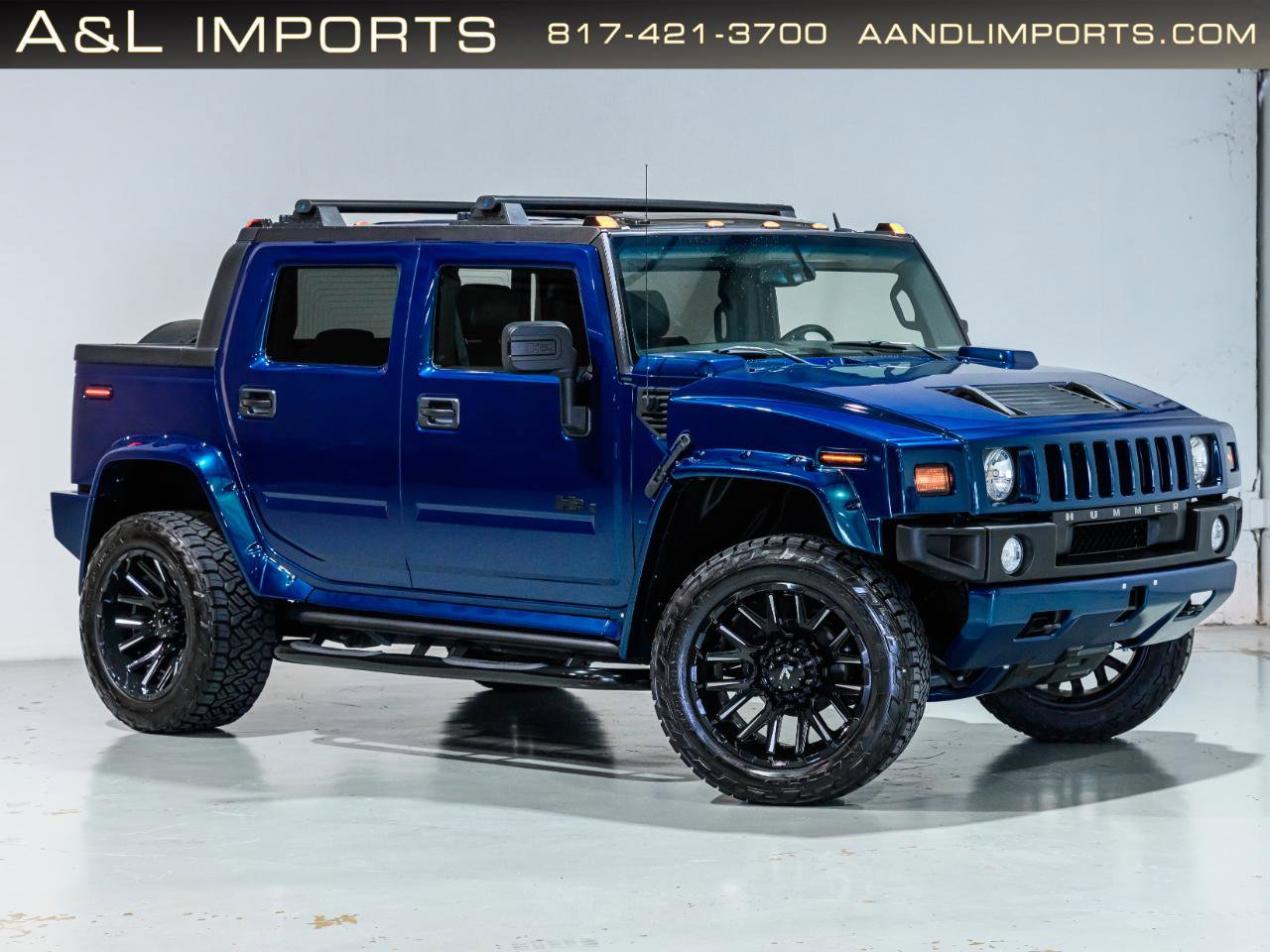Used 2008 HUMMER H2 SUT w/ Silver Ice Limited Edition image 1