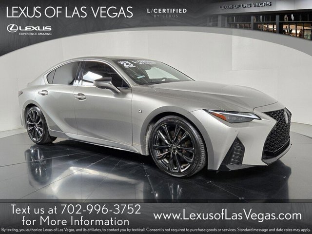 Certified 2023 Lexus IS 350 F Sport w/ Navigation Package RWD image 1