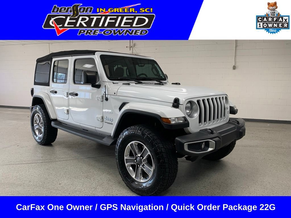 Used 2021 Jeep Wrangler Unlimited Sahara AWD/4WD video 1