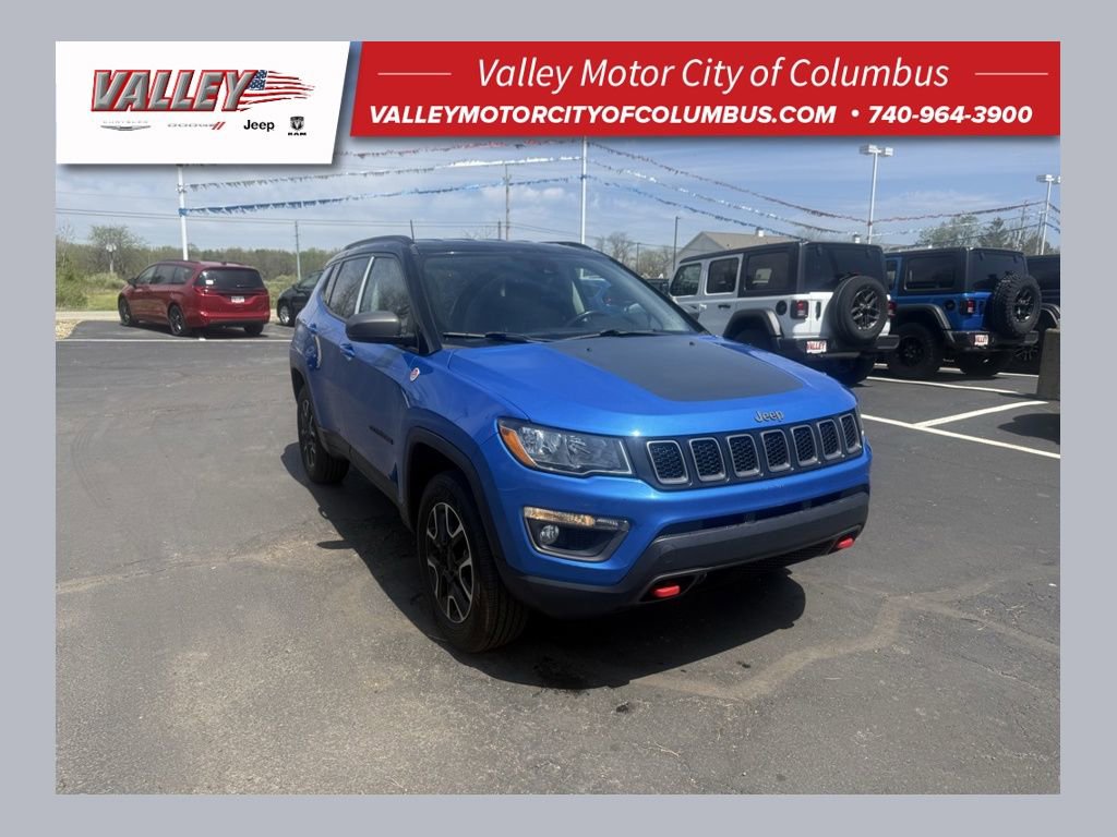Used 2021 Jeep Compass Trailhawk AWD/4WD image 1