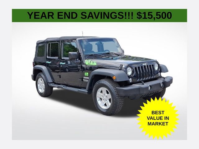 Used 2016 Jeep Wrangler Unlimited Sport w/ Quick Order Package 23S image 1
