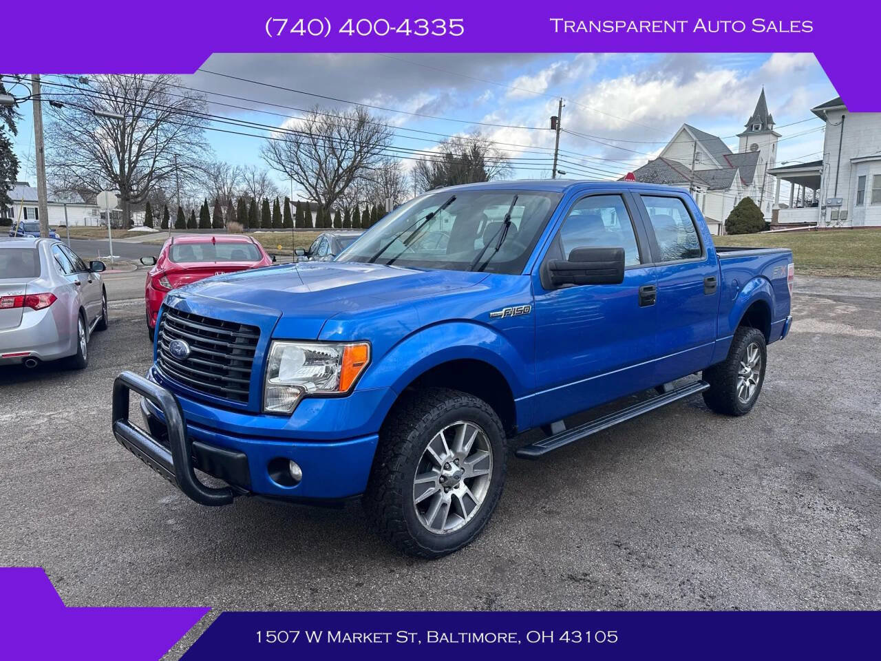Used 2014 Ford F150 STX w/ Equipment Group 201A Mid AWD/4WD image 1