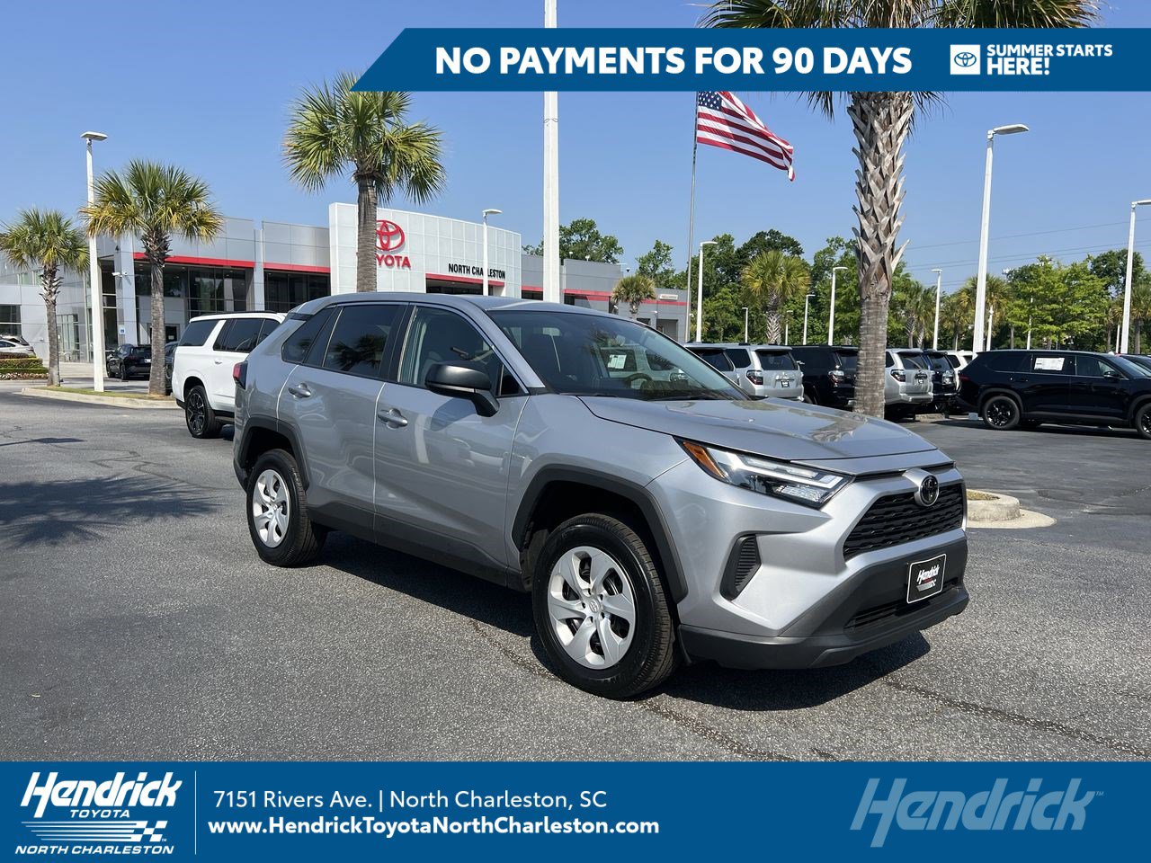 Used 2024 Toyota RAV4 LE AWD/4WD image 1