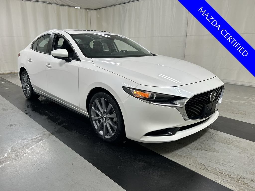 Certified 2025 MAZDA MAZDA3 s FWD video 1