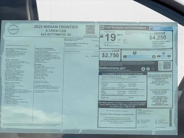 New 2025 Nissan Frontier S image 16