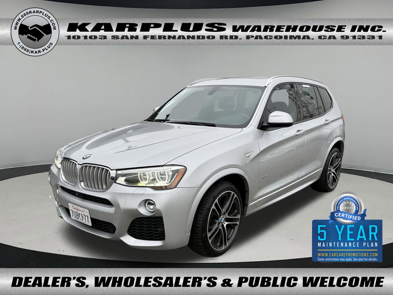 Used 2016 BMW X3 xDrive35i w/ M Sport