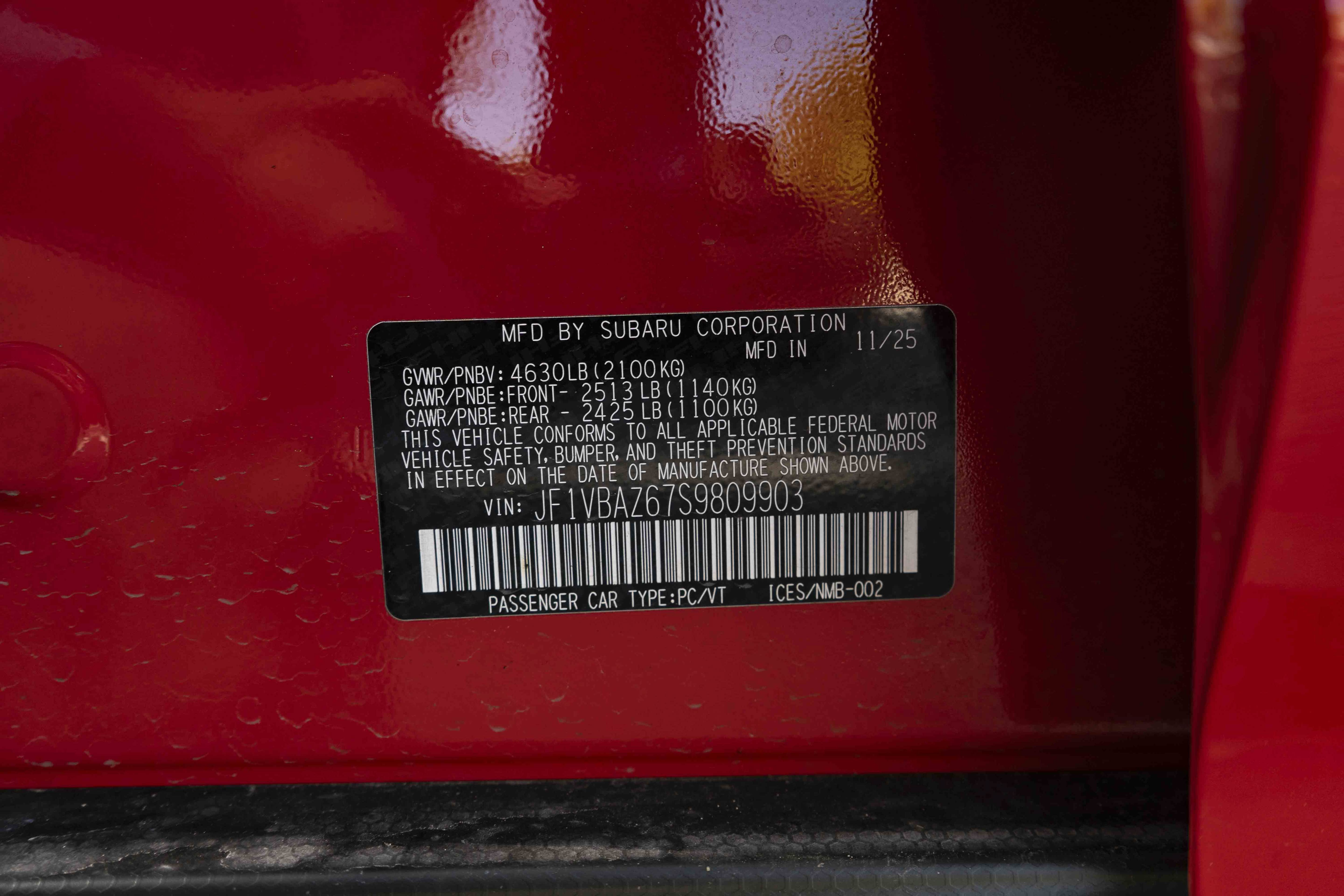Used 2025 Subaru WRX tS AWD/4WD image 43