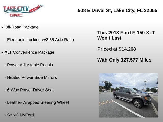 Used 2013 Ford F150 XLT w/ Luxury Equipment Group AWD/4WD image 13
