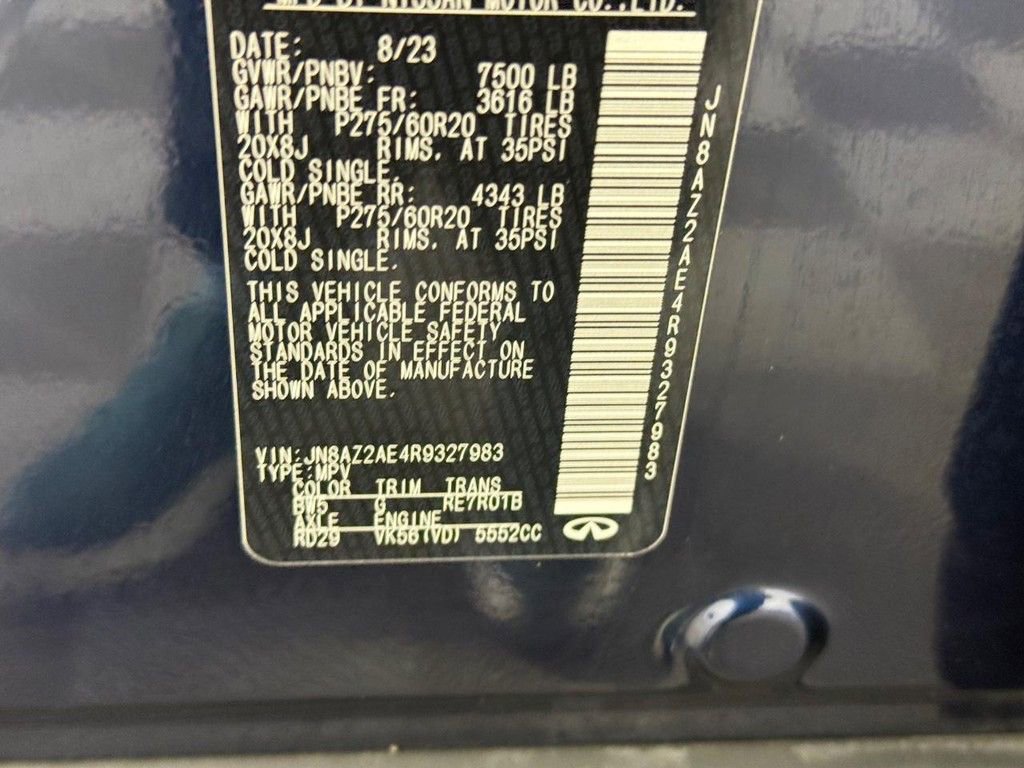 Used 2024 INFINITI QX80 Luxe image 29