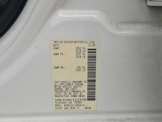 Used 2019 Nissan Altima 2.5 SR FWD image 16
