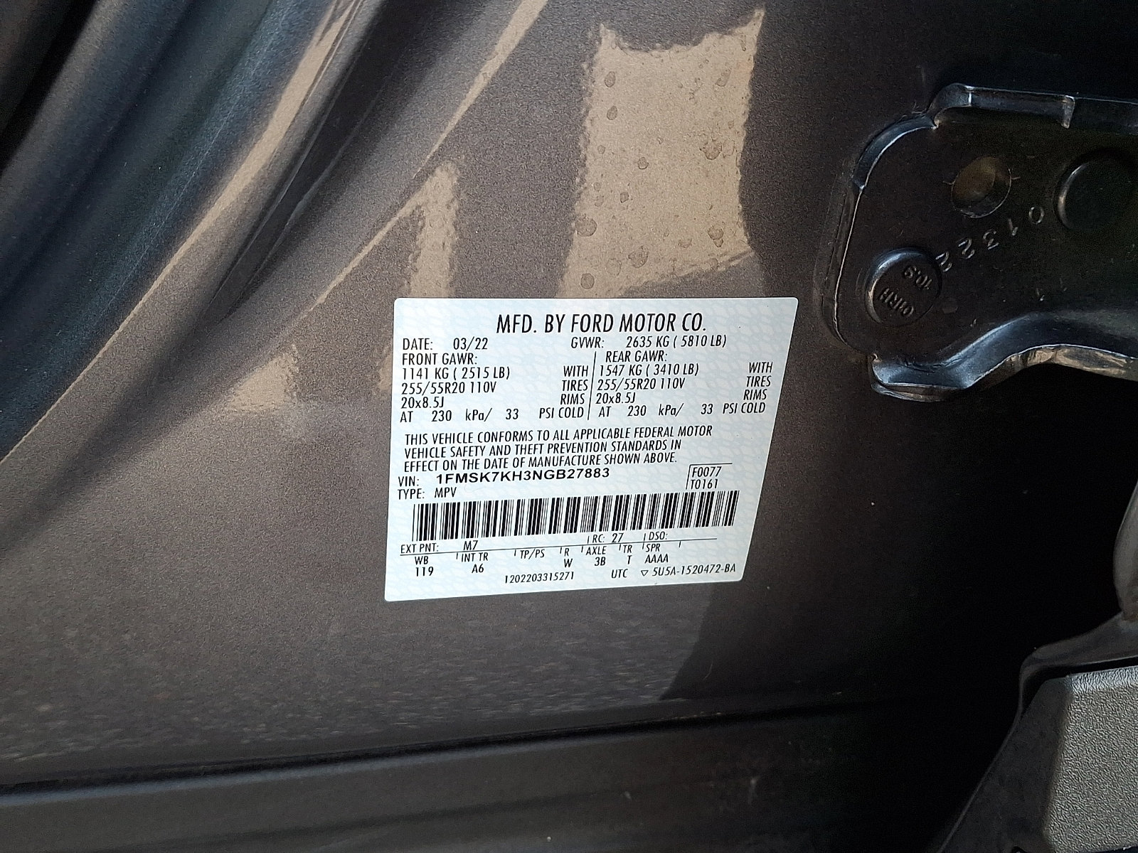 Certified 2022 Ford Explorer ST-Line image 27