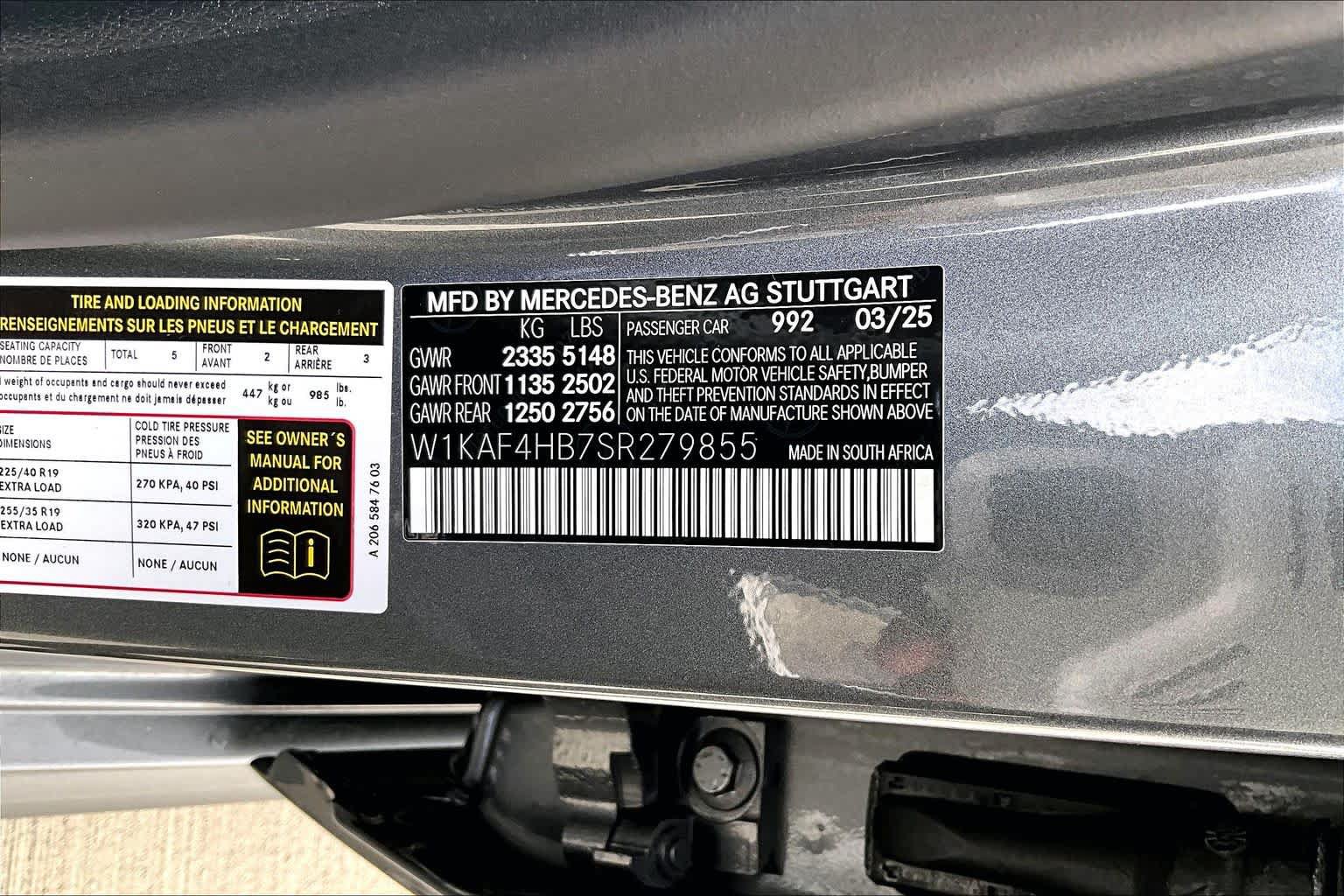 Used 2025 Mercedes-Benz C 300 4MATIC Sedan w/ AMG Line w/ Night Package image 29
