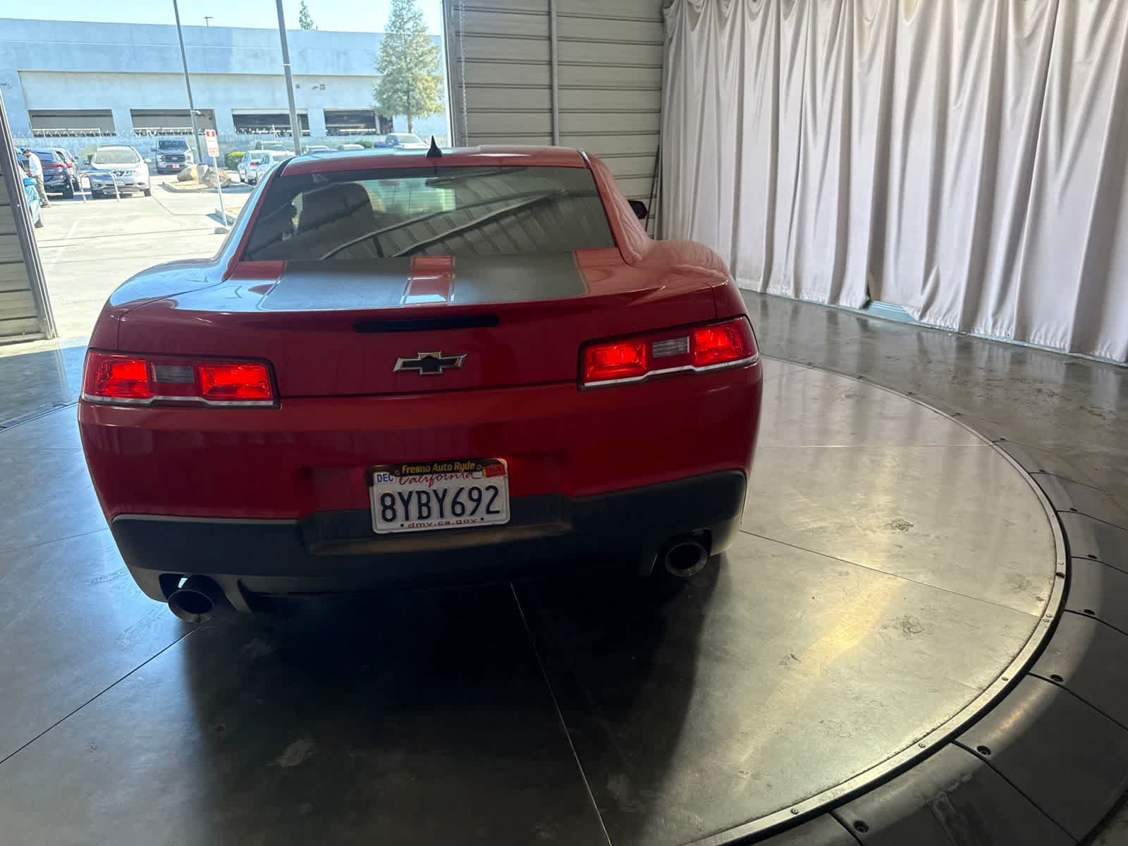 Used 2014 Chevrolet Camaro LS w/ Black Rally Stripe Package RWD image 6