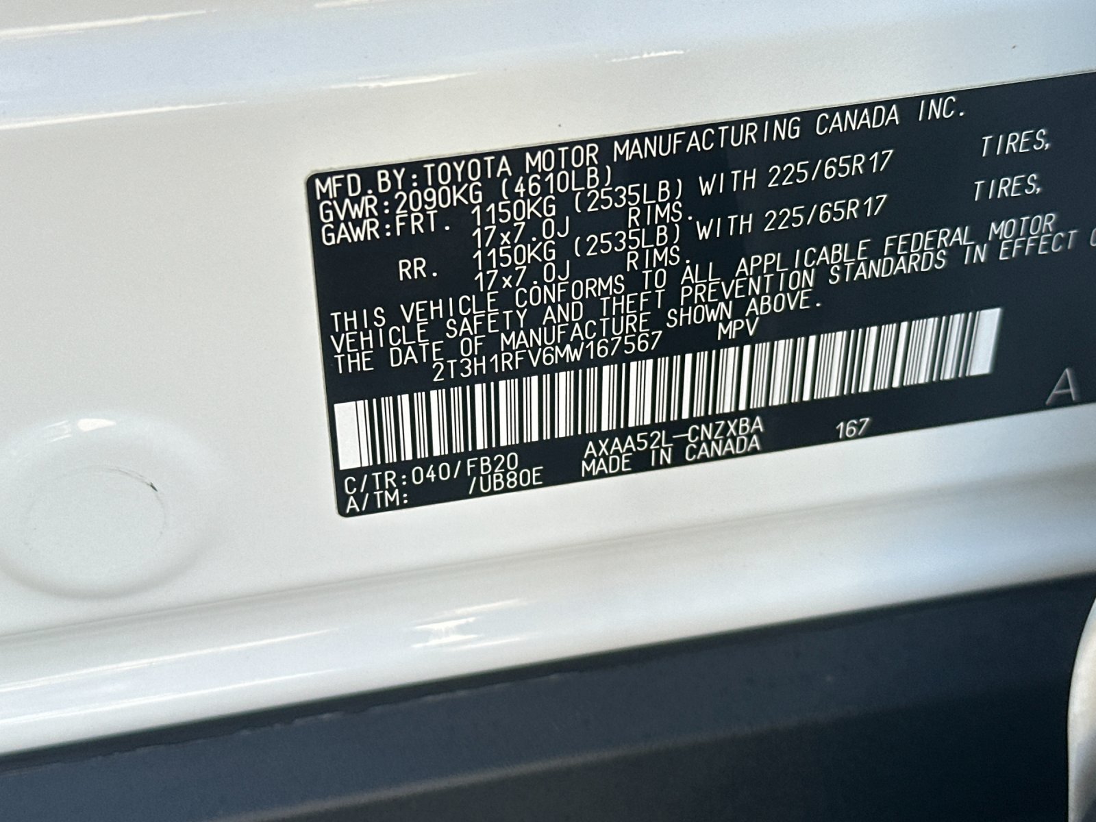 Used 2021 Toyota RAV4 LE FWD image 27