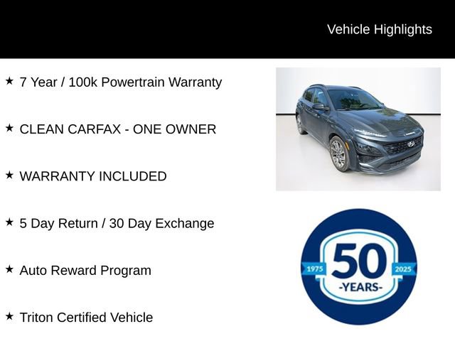 Used 2022 Hyundai Kona N Line w/ Tech Package AWD/4WD image 12