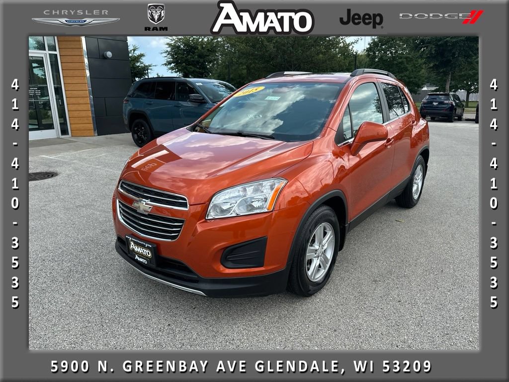 Used 2015 Chevrolet Trax LT w/ LT Sun and Sound Package FWD image 1