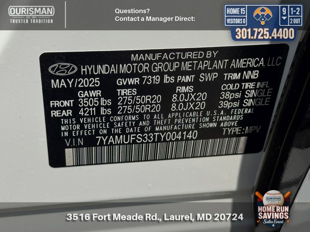 New 2026 Hyundai Ioniq 9 SEL AWD/4WD image 30