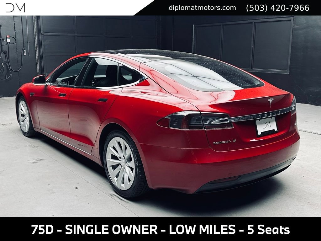 Used 2017 Tesla Model S 75D AWD/4WD image 5