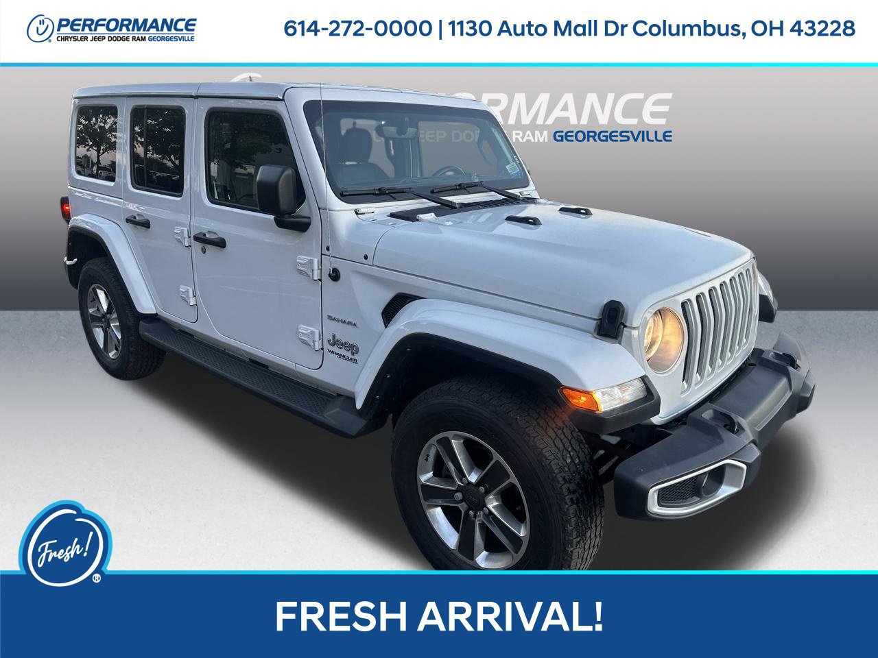 Used 2022 Jeep Wrangler Unlimited Sahara w/ Cold Weather Group AWD/4WD image 1