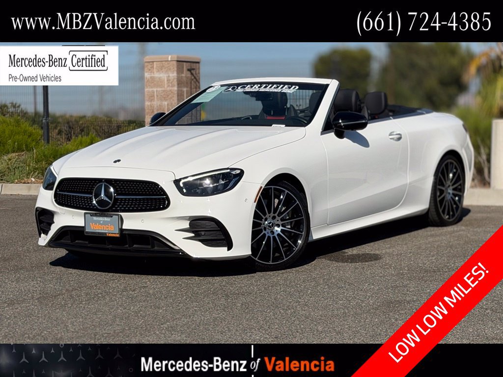 Certified 2023 Mercedes-Benz E 450 Cabriolet