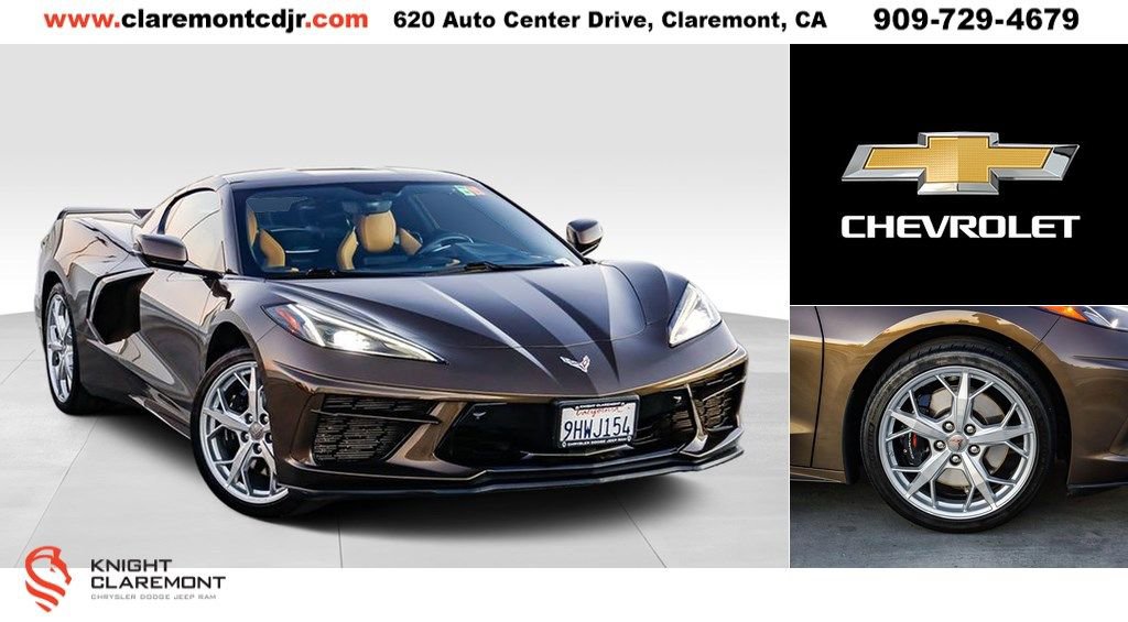 Used 2020 Chevrolet Corvette Stingray Premium Cpe w/ 3LT Preferred Equipment Group