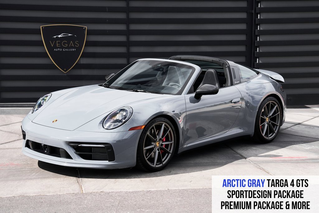 Used 2024 Porsche 911 Targa 4S w/ Premium Package