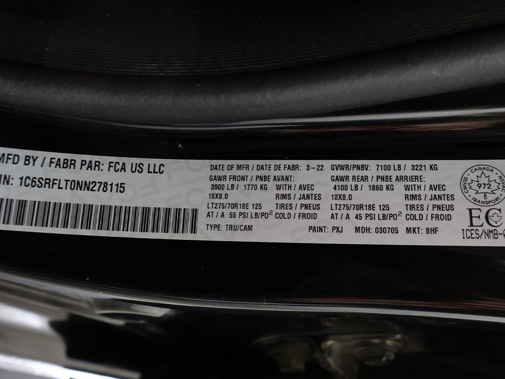Used 2022 RAM 1500 Rebel w/ Rebel Level 2 Equipment Group AWD/4WD image 50