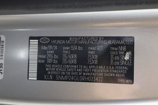 Used 2024 Hyundai Santa Fe SEL FWD image 23