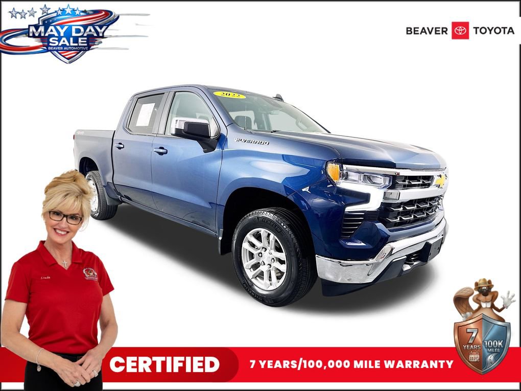 Used 2022 Chevrolet Silverado 1500 LT AWD/4WD image 1
