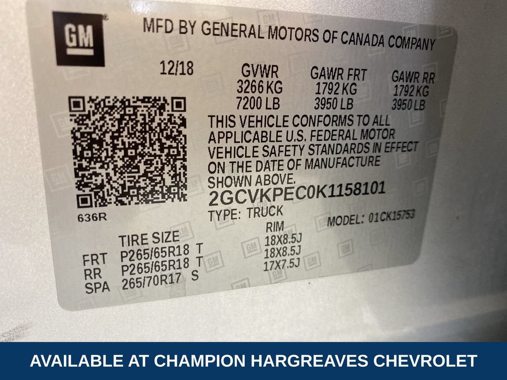 Certified 2019 Chevrolet Silverado 1500 LT w/ All Star Edition AWD/4WD image 42