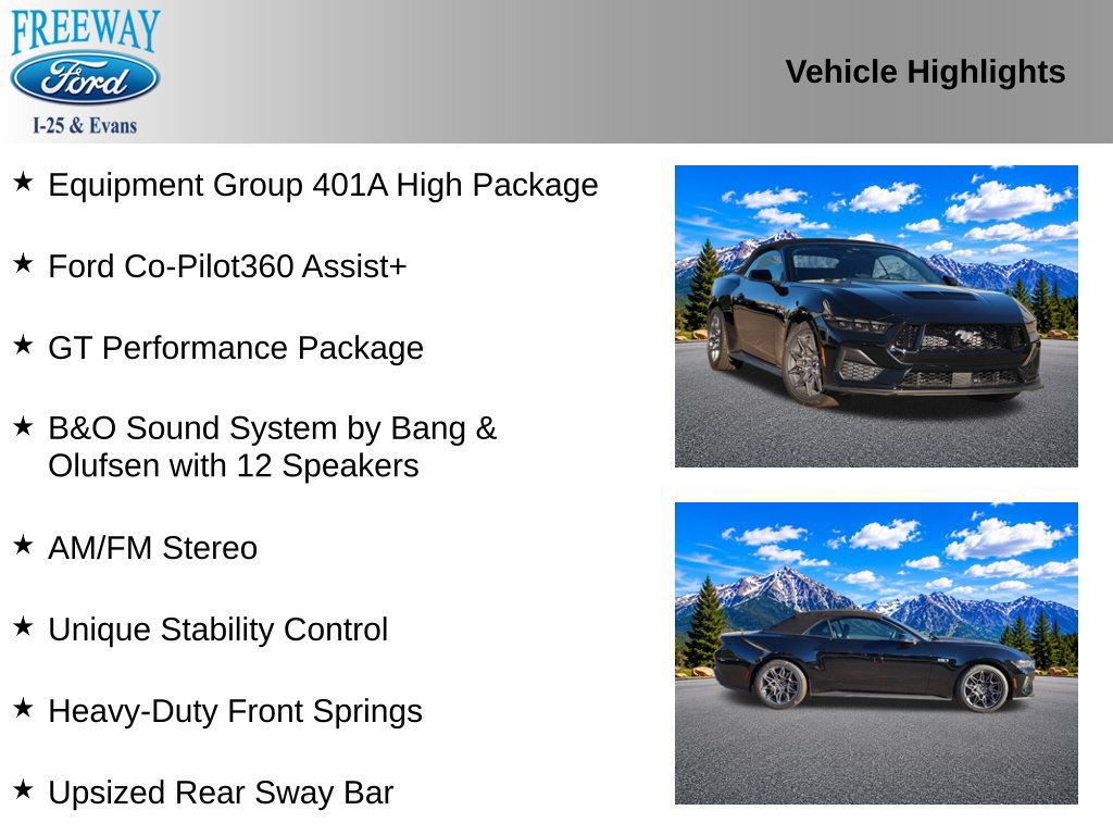 Used 2026 Ford Mustang GT Premium w/ GT Performance Package RWD image 2