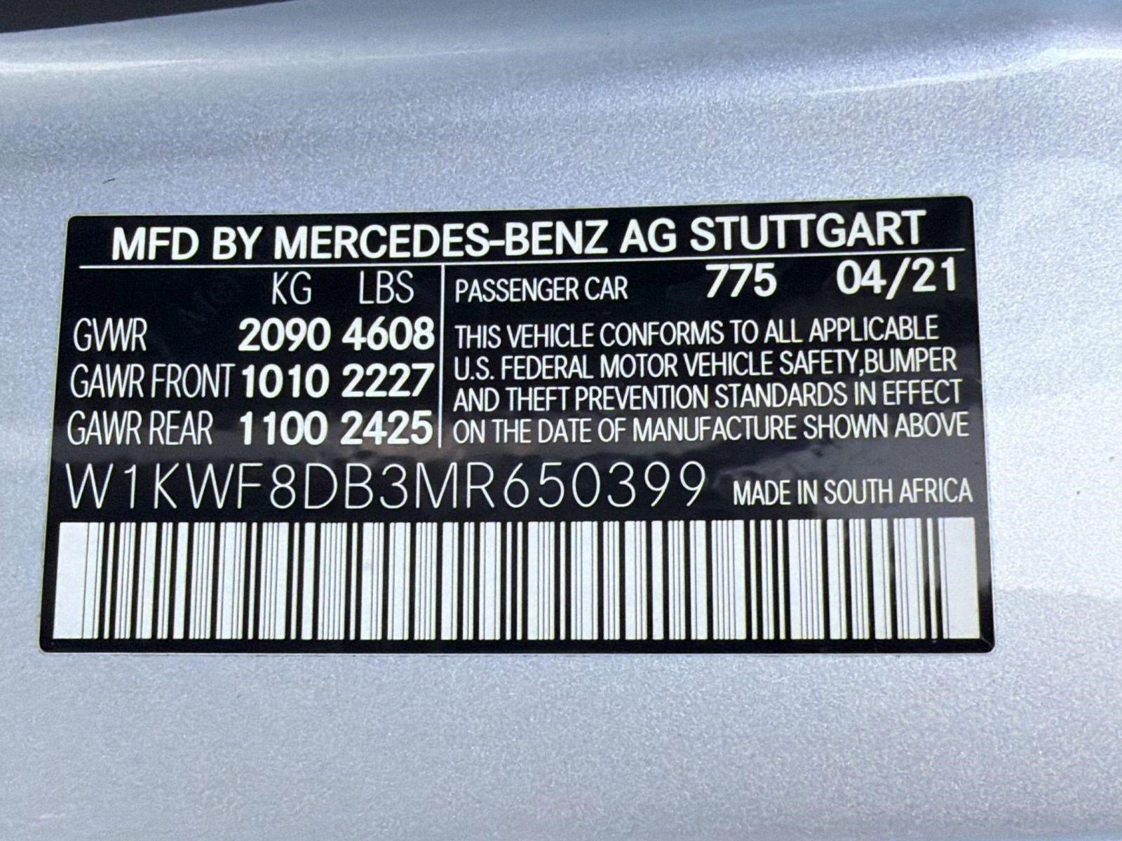 Certified 2021 Mercedes-Benz C 300 Sedan image 19