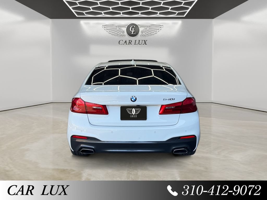 Used 2017 BMW 540i w/ M Sport Package RWD image 4