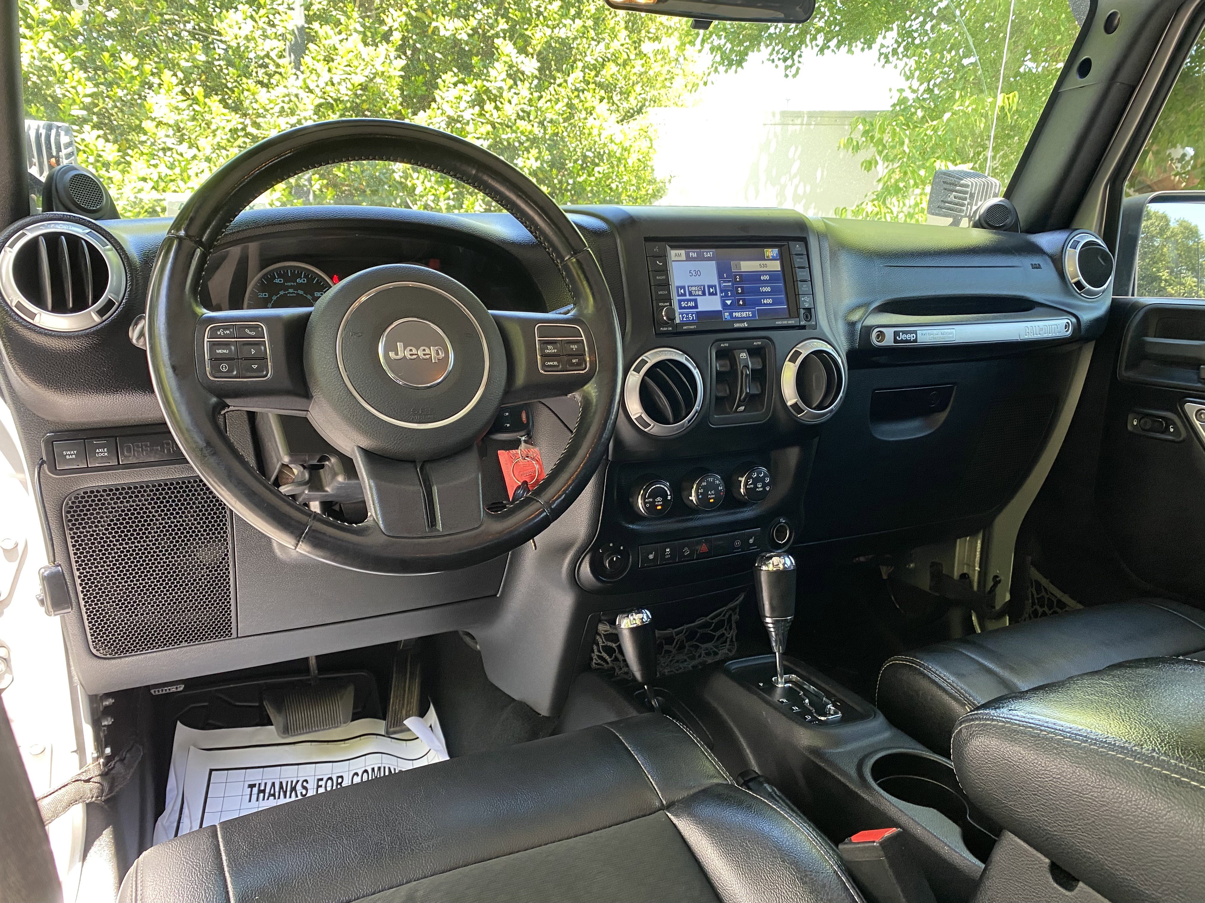 Used 2012 Jeep Wrangler Call of Duty AWD/4WD image 19