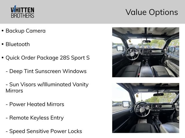 Used 2019 Jeep Wrangler Unlimited Sport S AWD/4WD image 4