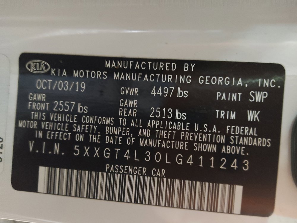 Used 2020 Kia Optima LX FWD image 33