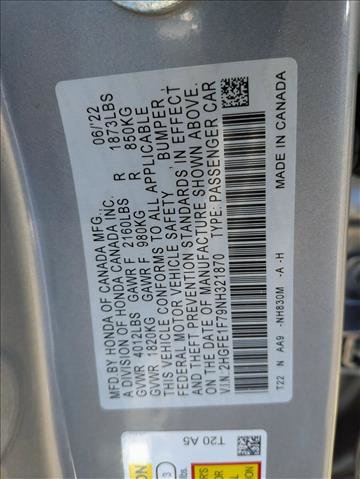 Used 2022 Honda Civic EX image 24