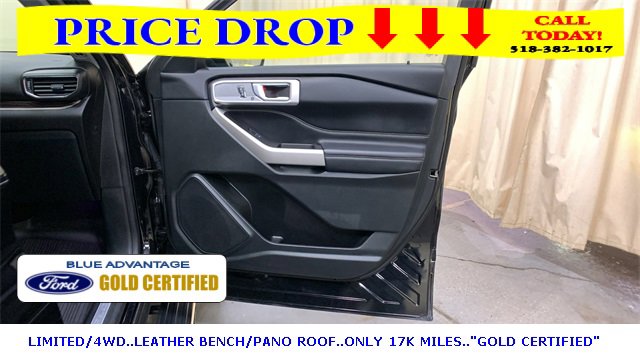 Certified 2022 Ford Explorer Limited w/ Equipment Group 301A image 11
