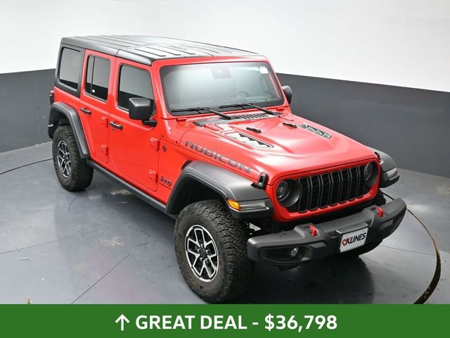 Used 2024 Jeep Wrangler Unlimited Rubicon AWD/4WD image 46