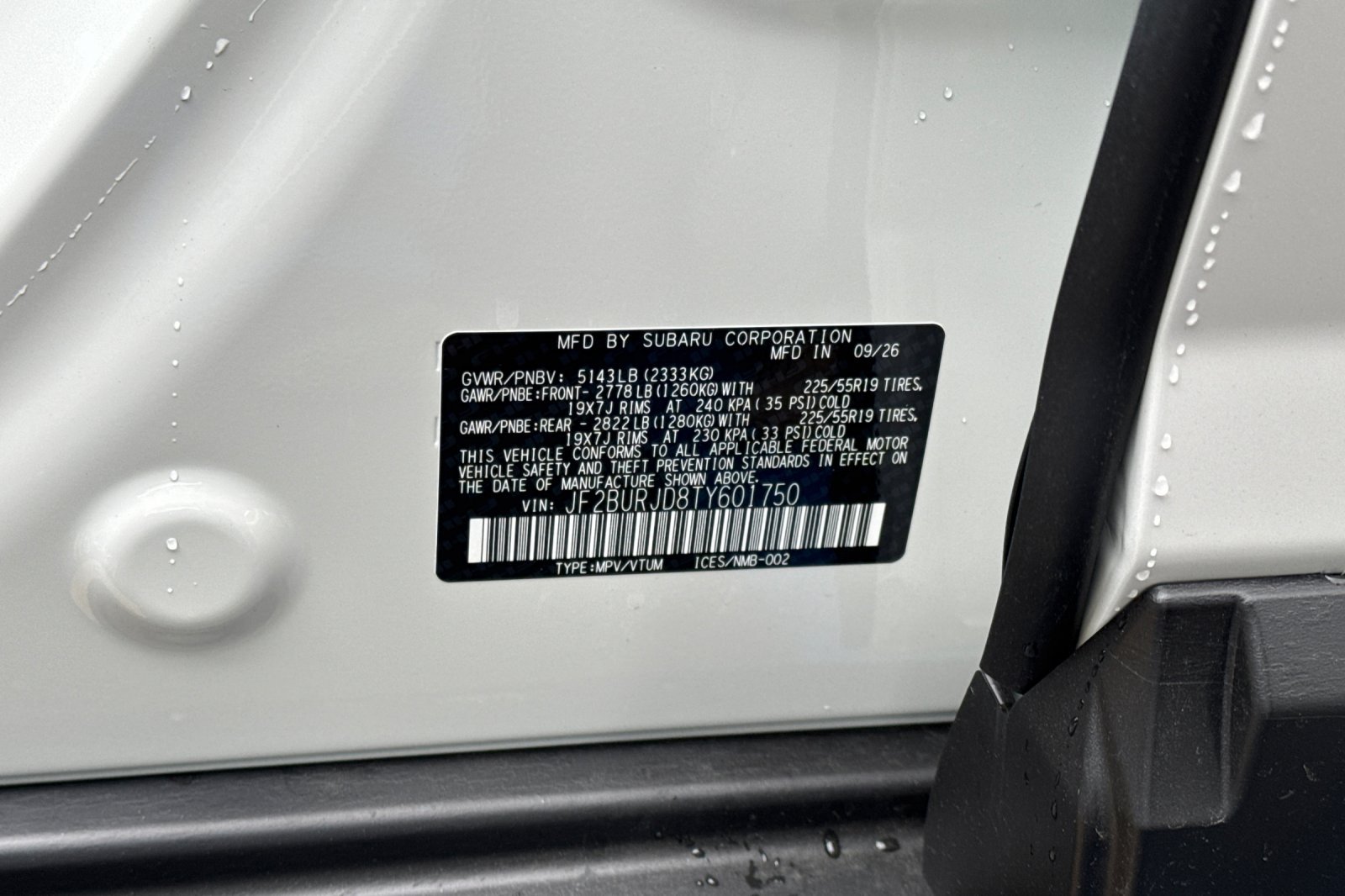 New 2026 Subaru Outback Touring XT AWD/4WD image 28