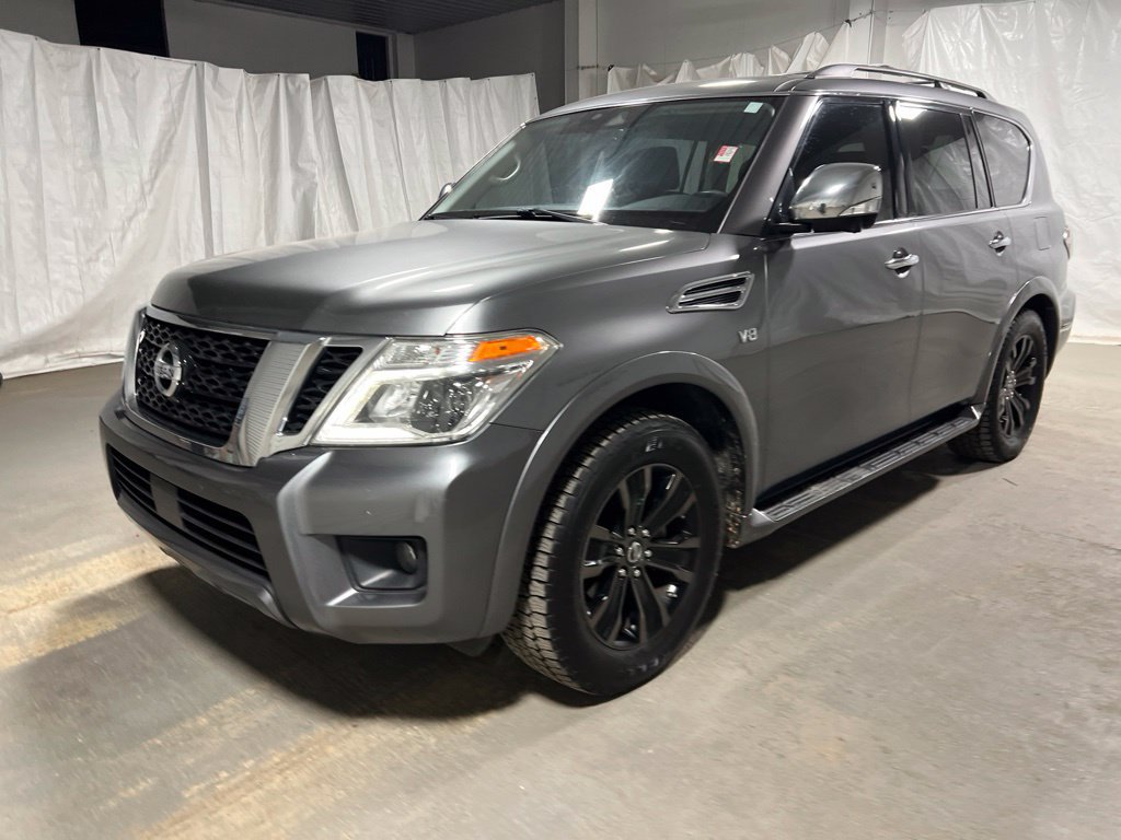 Used 2019 Nissan Armada Platinum w/ Captain's Chairs Package RWD image 3