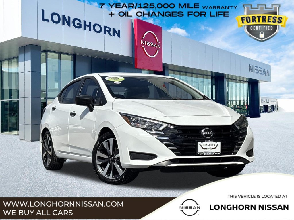 Used 2025 Nissan Versa S w/ Trunk Package FWD image 1