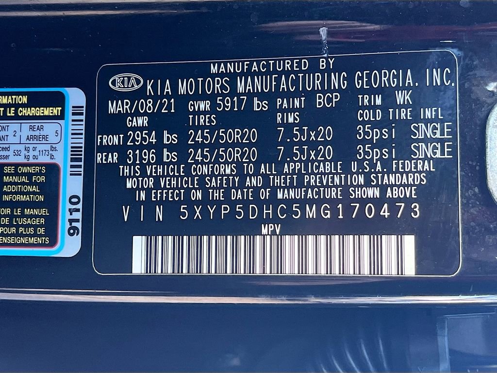 Used 2021 Kia Telluride SX w/ SX Prestige Package image 33