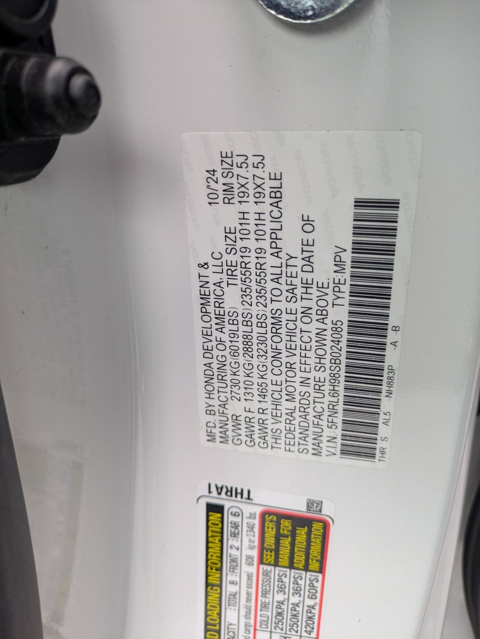 Used 2025 Honda Odyssey Elite image 34